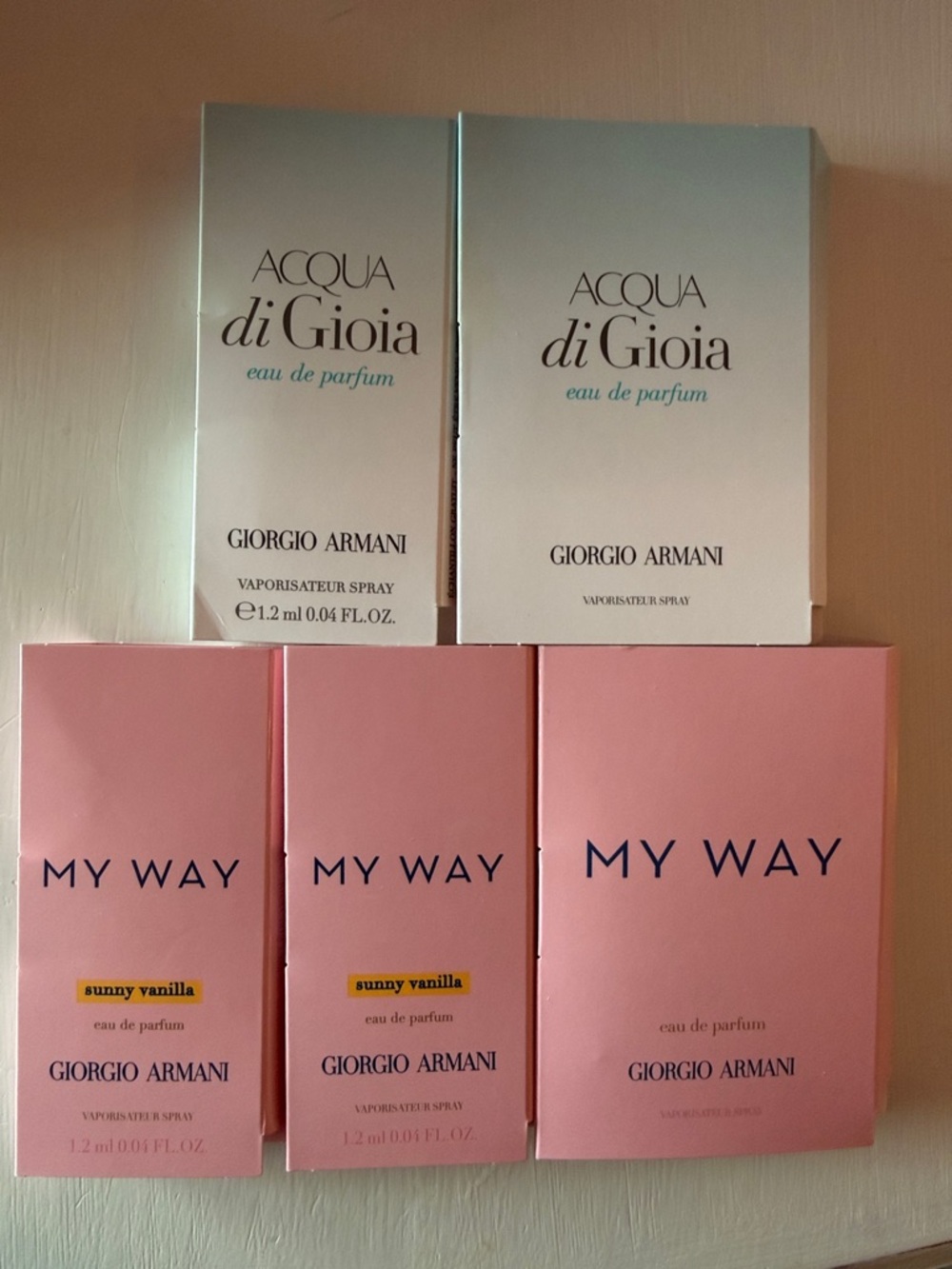 Georgio Armani bundle